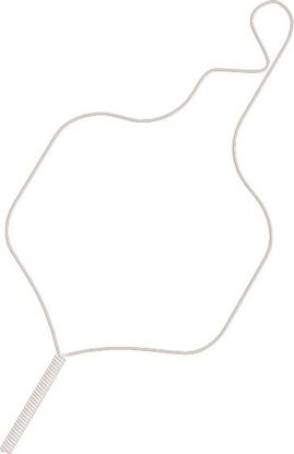 Picture of SS Performed Short Koby Twisted White Ties 012 - PK/100