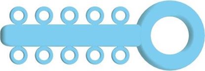 Picture of Mini Ligature O - Ties baby Blue - PK/1000