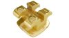 Picture of Gold Brackets Roth 0.022 UR1 - PK/5