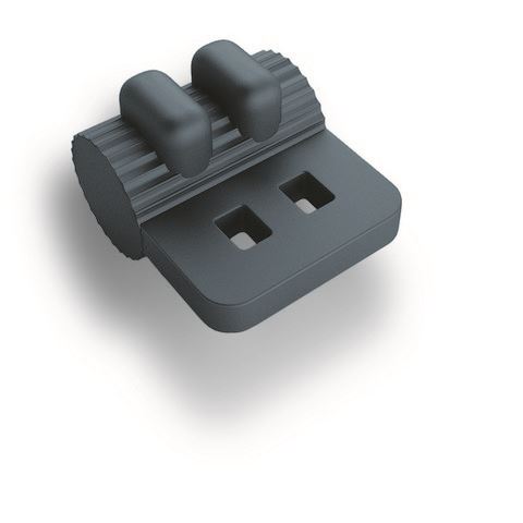 IOS Ortho. Rotation Wedges Gray - PK/100