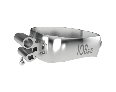 Picture of Molar Band Triple Tube with HG / Cleat Upper Roth / MBT .022